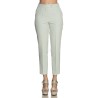 PANTALONE DONNA CHINOS, TESSUTO TECNICO         Yes Zee P384 CC00  b 0954 VERDE PASTELLO                 Tessuto: 95%PL 5%EA