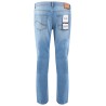 JEANS UOMO 5 TASCHE BASICO MODELLO SKINNY Yes Zee P602 F309  b J723 STONE BLEACH Tessuto: 98%CO  2%EA