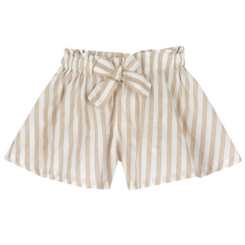 Pantaloncini corti modello paper bag con fiocco in vita - shorts DA Neonata 09005530000000 CHICCO