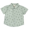 Camicia a maniche corte in popeline di cotone fantasia righe e cactus DA Neonato 09066597000000 CHICCO