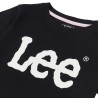 T-SHIRT GIROCOLLO A MANICHE CORTE CON STAMPA WOBBLY LEE GRAPHIC da Ragazza Nero LEG5197 Lee