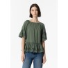 Blusa da Donna 10054895 Mykonos b 862 Green Tiffosi Tessuto: 100% COTTON