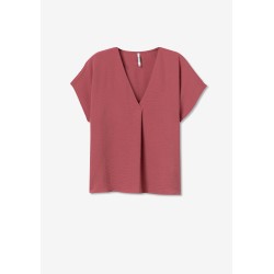 Camicetta a maniche corte da Donna 10054781 Maxine_2 b 513 Red Tiffosi Tessuto: 100% POLYESTER