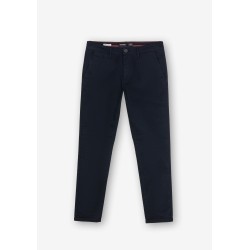 Pantaloni da Uomo 10036813 Chino_H35 b 79032 Blue Tessuto: 98% COTTON 2% ELASTANE