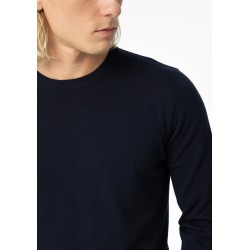 Maglia da Uomo 10041585 Boss b 790 Blue Tessuto: 100% COTTON