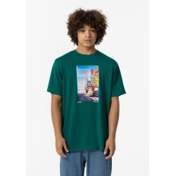 T-shirt da Ragazzo 10054258 Mars b 815 Green Tessuto: 100% COTTON