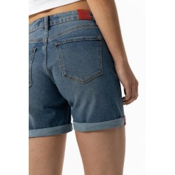 Shorts in jeans da Donna 10055694 RACHEL_40 b M10 Tessuto: 70% CO 28% PES 2% EL