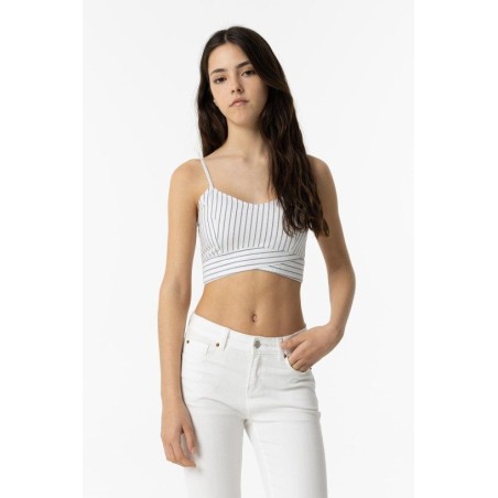 Top da Ragazza 10055029 Nolita b 001 White Tessuto: 100% COTTON