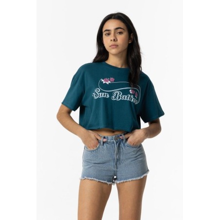 T-shirt da Ragazza 10054207 Spears_1 b 799 Blue Tessuto: 100% COTTON