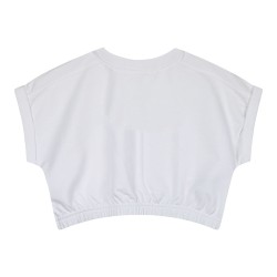 T-shirt cropped da Ragazza BIANCO 16-224235-5 Energiers