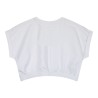 T-shirt cropped da Ragazza BIANCO 16-224235-5 Energiers