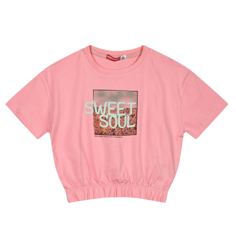 T-shirt  da Ragazza ROSA 16-224230-5 Energiers