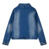 GIUBBOTTO IN JEANS CON APPLICAZIONI STRASS da Ragazza DENIM 16-224205-1 Energiers