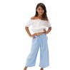 PANTALONI A PALAZZO da Ragazza BLU 16-224219-2 Energiers