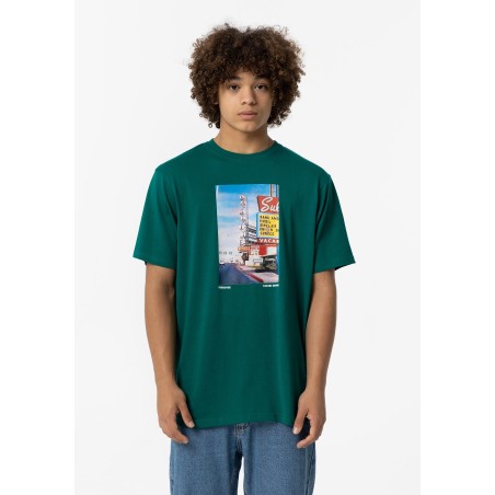 T-shirt da Ragazzo 10054258 Mars b 815 Green Tessuto: 100% COTTON