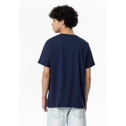 T-shirt da Ragazzo 10054268 Malik b 763 Blue Tessuto: 100% COTTON