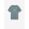 T-shirt da Ragazzo 10054266 Malkai b 775 Blue Tessuto: 100% COTTON