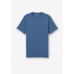 T-shirt da Uomo 10048304 Barton_1 b 754 Blue Tessuto: 100% COTTON