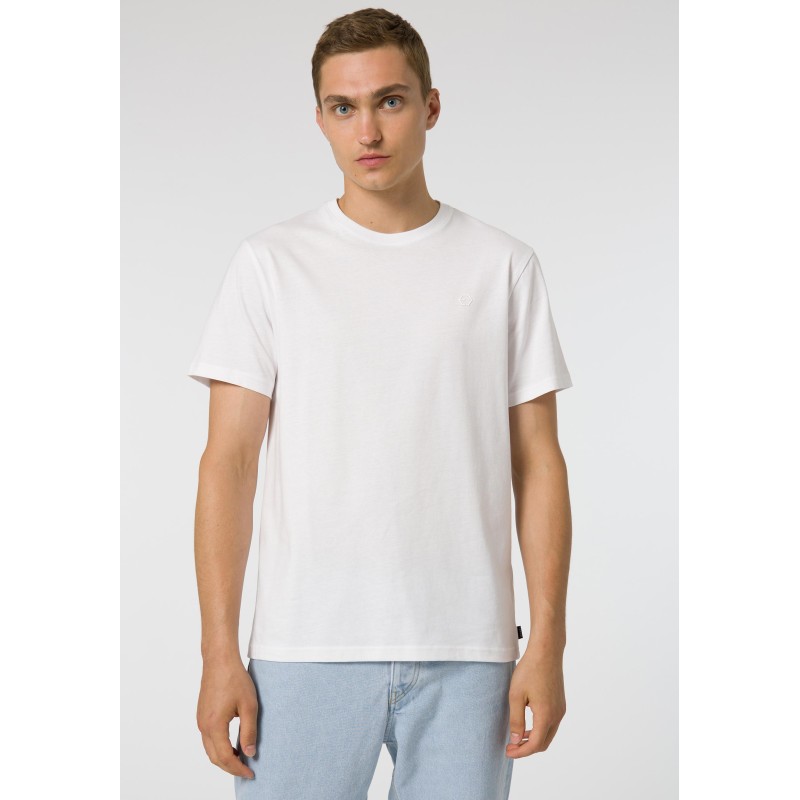 T-shirt da Uomo 10048304 Barton_1 b 001 White Tessuto: 100% COTTON