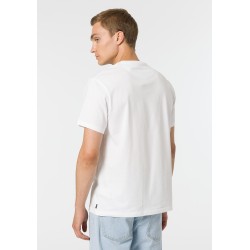 T-shirt da Uomo 10048304 Barton_1 b 001 White Tessuto: 100% COTTON