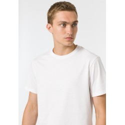 T-shirt da Uomo 10048304 Barton_1 b 001 White Tessuto: 100% COTTON