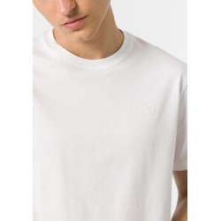 T-shirt da Uomo 10048304 Barton_1 b 001 White Tessuto: 100% COTTON