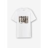 T-shirt da Uomo 10054348 Ezekiel b 001 White Tessuto: 100% COTTON