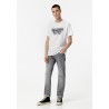 T-shirt da Uomo 10053577 Paul b 001 White Tessuto: 100% COTTON