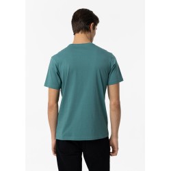 T-shirt da Uomo 10053577 Paul b 823 Green Tessuto: 100% COTTON