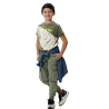 PANTALONI CARGO IN COTONE da Ragazzo KHAKI 13-224007-2 Energiers