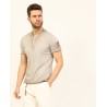 T-SHIRT UOMO SERAFINO IN COTONE CON BOTTONI YES ZEE