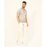 T-SHIRT UOMO SERAFINO IN COTONE CON BOTTONI YES ZEE