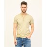 T-SHIRT UOMO SERAFINO IN COTONE CON BOTTONI YES ZEE 