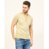 T-SHIRT UOMO SERAFINO IN COTONE CON BOTTONI YES ZEE 