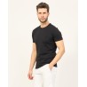 T-SHIRT DA UOMO GIROCOLLO CON LOGO TONO SU TONO YES ZEE 