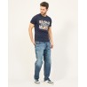 T-SHIRT UOMO IN COTONE CON STAMPA YES ZEE 