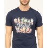 T-SHIRT UOMO IN COTONE CON STAMPA YES ZEE 