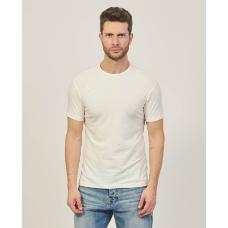 T-SHIRT UOMO GIROCOLLO A MANICHE CORTE YES ZEE