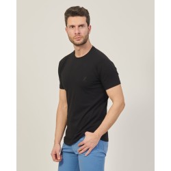 T-SHIRT UOMO GIROCOLLO A MANICHE CORTE YES ZEE