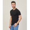 T-SHIRT UOMO GIROCOLLO A MANICHE CORTE YES ZEE