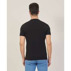 T-SHIRT UOMO GIROCOLLO A MANICHE CORTE YES ZEE