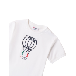 T-SHIRT DA Ragazzo Superga S8813-00 Bianco