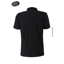 POLO DA UOMO IN COTONE Yes Zee T767 TS00  b 0710 BLU NAVY