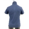 POLO DA UOMO IN COTONE ELASTICIZZATO Yes Zee T782 TA00 0710 BLU NAVY