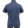 POLO DA UOMO IN COTONE ELASTICIZZATO Yes Zee T782 TA00 0710 BLU NAVY