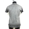 T-SHIRT UOMO GIROCOLLO CON TASCHINO INTERNO E MANICHE CORTE Yes Zee T753 T300 0835 ANTRACITE