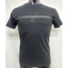 T-SHIRT UOMO GIROCOLLO A MANICHE CORTE IN COTONE BIELASTICO Yes Zee T763 TA02 0801 NERO