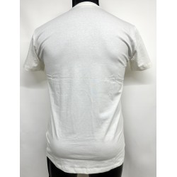 T-SHIRT UOMO GIROCOLLO A MANICHE CORTE IN TESSUTO BIELASTICO Yes Zee T763 TA01 0107 GESSO