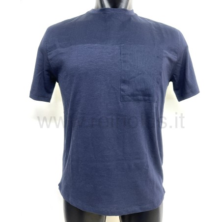 T-SHIRT A MANICHE CORTE BITESSUTO da Uomo Sseinse