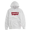 FELPA CHIUSA CON CAPPUCCIO BATWING SCREENPRINT da Ragazzo. 001 WHITE 9E8778 Levi's